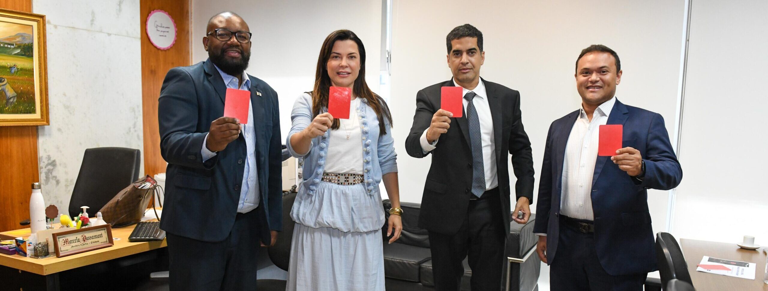 GDF e CBF lançam campanha contra o racismo nos estádios