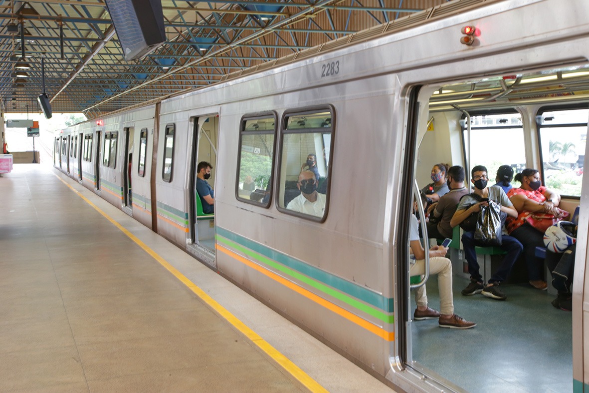 Metrô-DF terá horário especial nesta quarta (21)