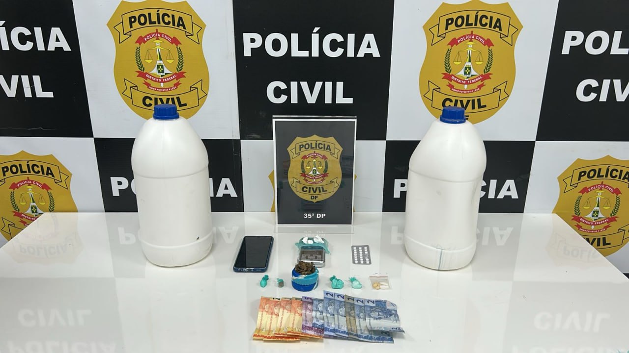 Operação Regressão: homem em semi-aberto é preso traficando drogas