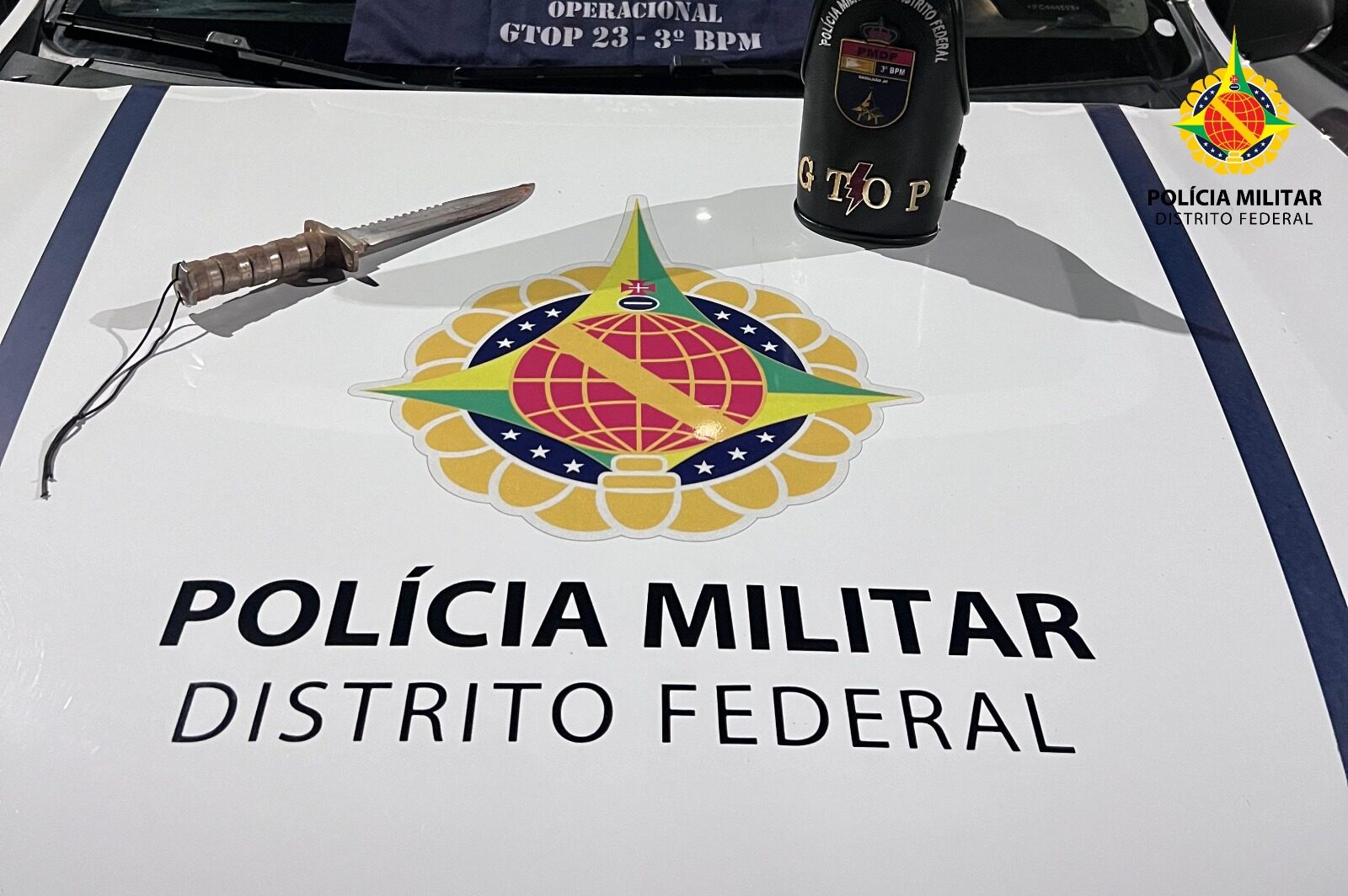 Polícia Militar prende suspeito de feminicídio em Samambaia