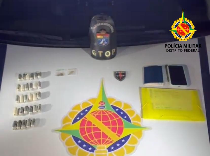 Polícia Militar prende homem por tráfico internacional de drogas no Sol Nascente