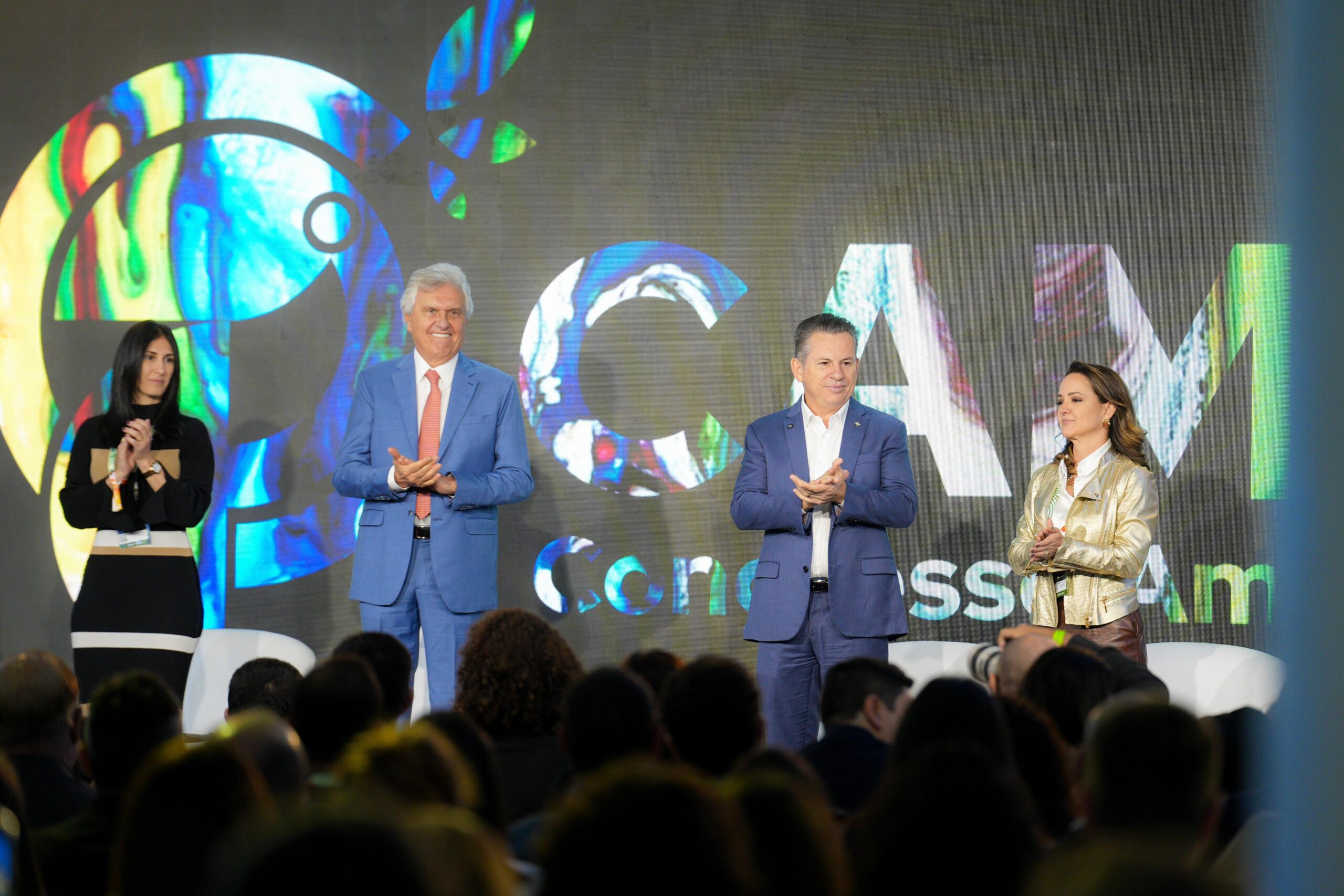 Caiado apresenta avanços de Goiás durante Congresso Ambiental em São Paulo