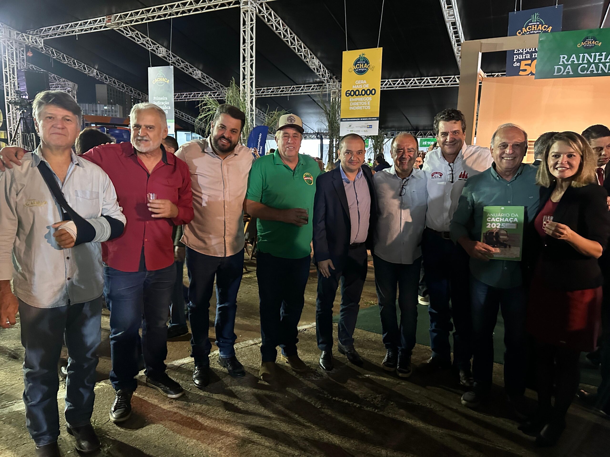 Goiás se destaca no Festival da Cachaça de Brasília com presença de produtores do Entorno
