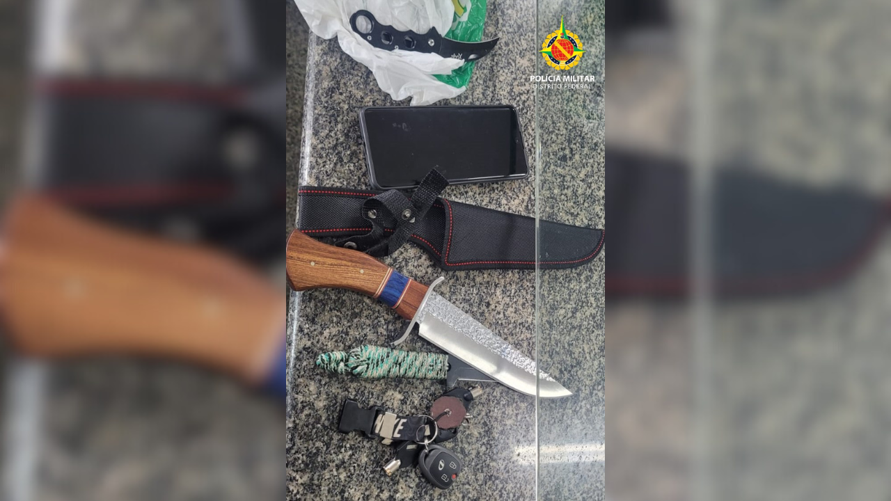 PMDF prende homem por tentativa de homicídio menos de duas horas após crime no Itapoã