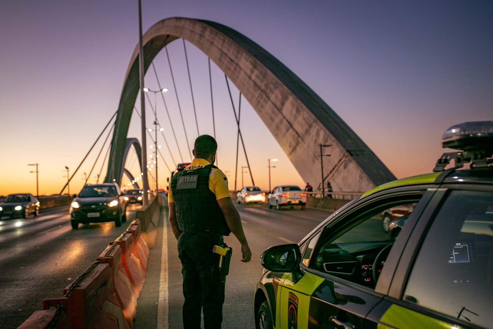 Ponte JK será parcialmente interditada nesta quarta-feira (4) para inspeção