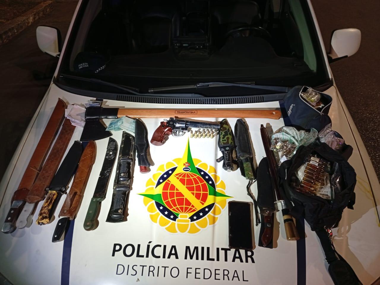 PMDF contém homem em surto psicótico em condomínio de Taguatinga