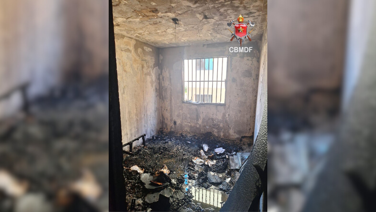 Incêndio em apartamento mobiliza Corpo de Bombeiros no Paranoá Parque