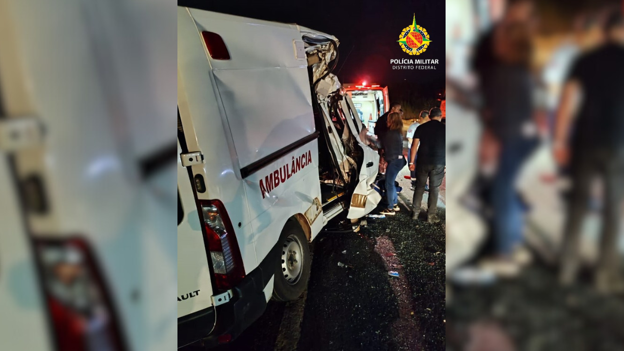 Sargento da PMDF salva médico gravemente ferido após acidente na BR-060